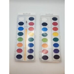 2 Crayola Watercolor Paint Sets